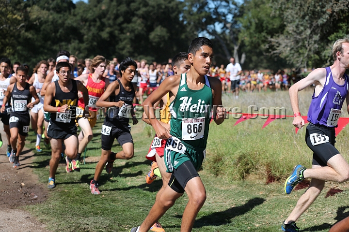 2015SIxcHSSeeded-048.JPG - 2015 Stanford Cross Country Invitational, September 26, Stanford Golf Course, Stanford, California.